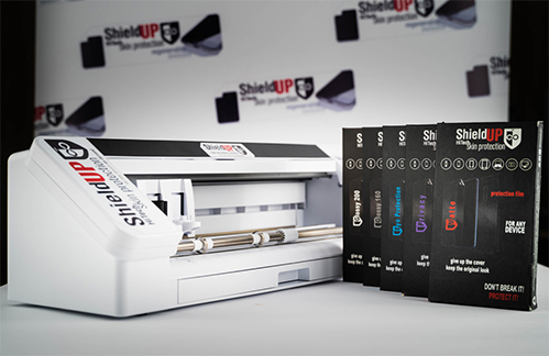 Telepítés helyszínen – ShieldUp fólia a telefonhoz